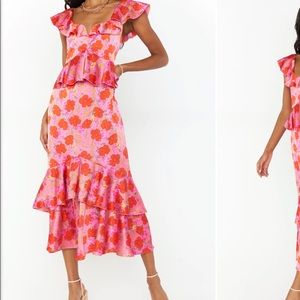 Show Me Your Mumu- Reese ruffle dress in smooch floral